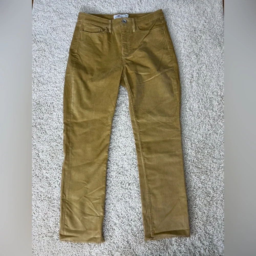 Women’s Size 28 Vineyard Vines Tan Corduroy Pants NWT